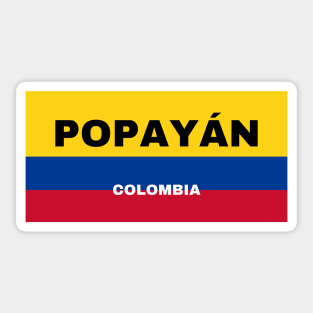 Popayán City in Colombian Flag Sticker